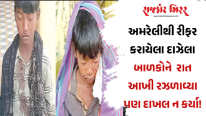 અમરેલીથી રીફર કરાયેલા દાઝેલા બાળકોને  રાત આખી રઝળાવ્યા પણ દાખલ ન કર્યા!