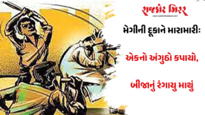 મેગીની દૂકાને મારામારીઃ એકનો અંગુઠો કપાયો, બીજાનું રંગાયુ માથું