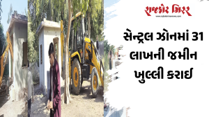 સેન્ટ્રલ ઝોનમાં 31 લાખની જમીન ખુલ્લી કરાઈ