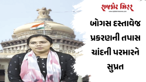 બોગસ દસ્તાવેજ પ્રકરણની તપાસ ચાંદની પરમારને સુપ્રત