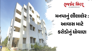 મનપાનું લીલાલેર : આવાસ માટે કરોડોનું ધોવાણ