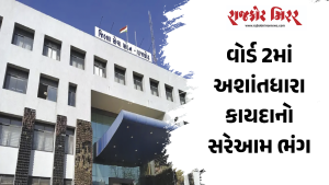 વોર્ડ 2માં અશાંતધારા કાયદાનો સરેઆમ ભંગ